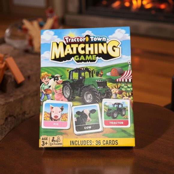 MasterPieces Kids Games - Tractor Town Matching Game COMPLETE - Picture 1 of 5